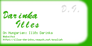 darinka illes business card