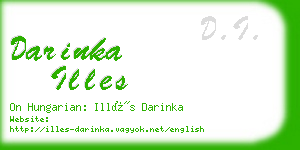 darinka illes business card